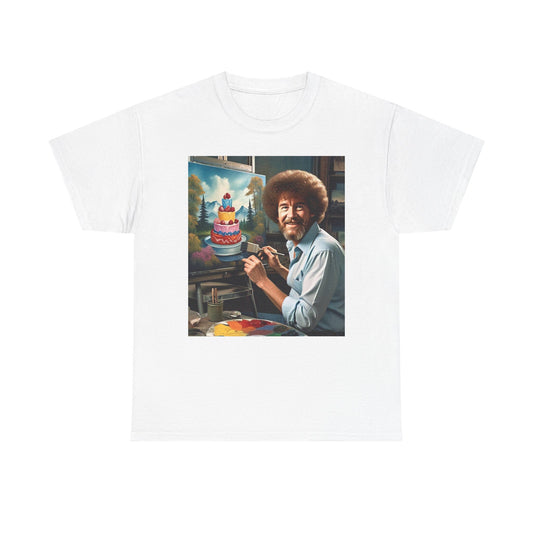 BOB ROSS CAKE Graphic Tee